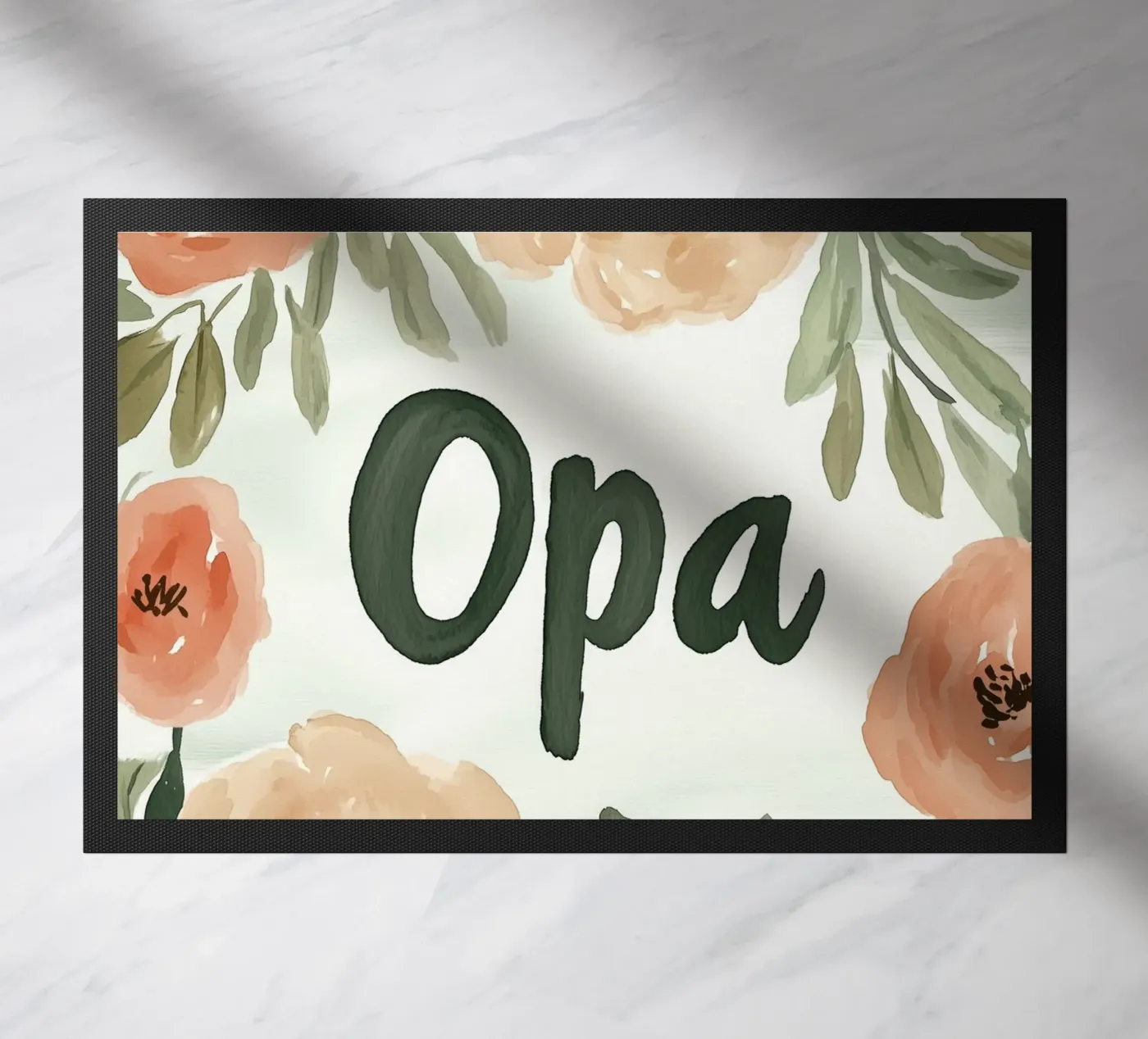 Opa (version 4) Fußmatte von treechild