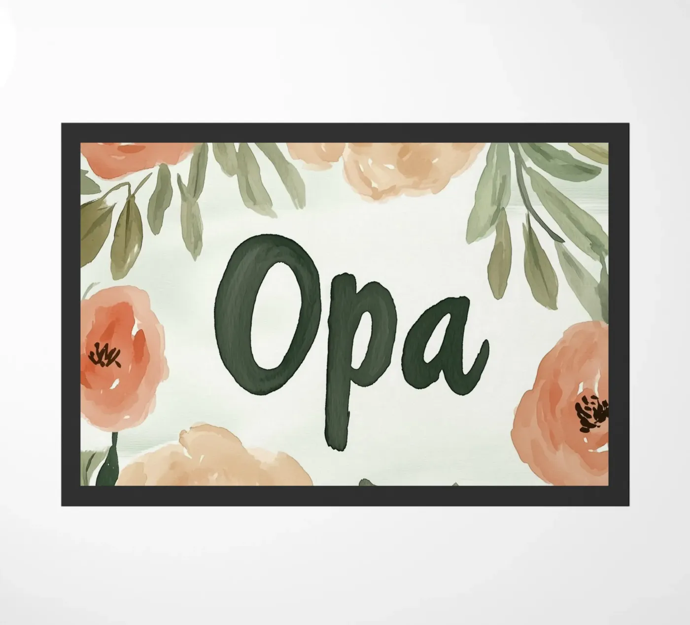 Opa (version 4) Fußmatte von treechild