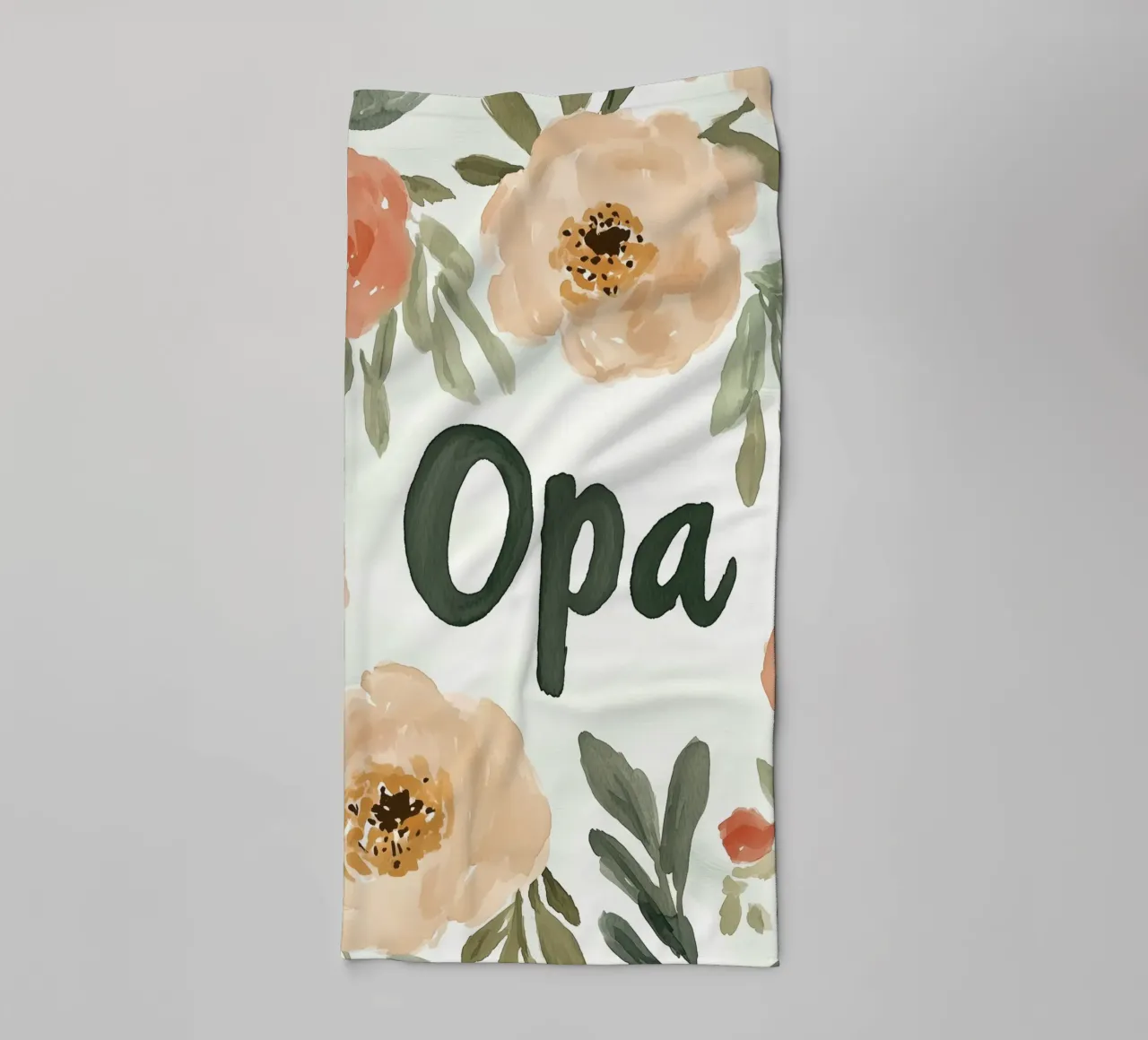 Opa (version 4) badhanddoek van treechild