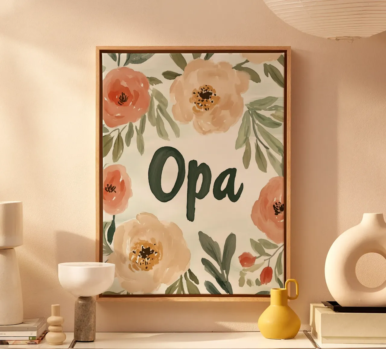Opa (version 4) Leinwand von treechild