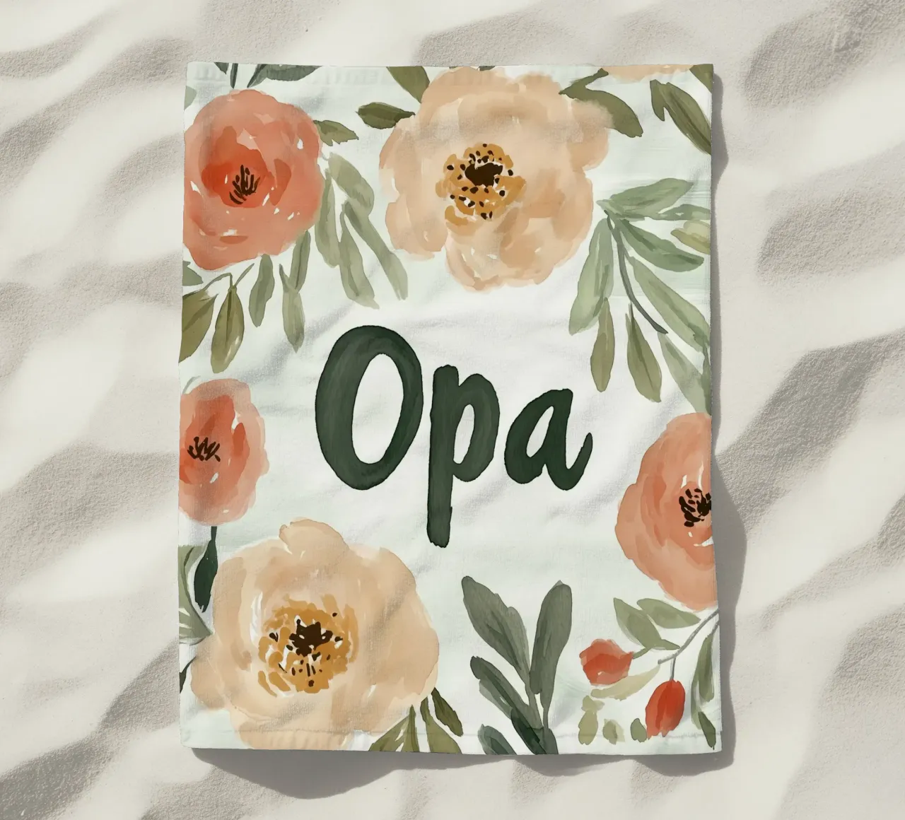 Opa (version 4) toalla de playa de treechild