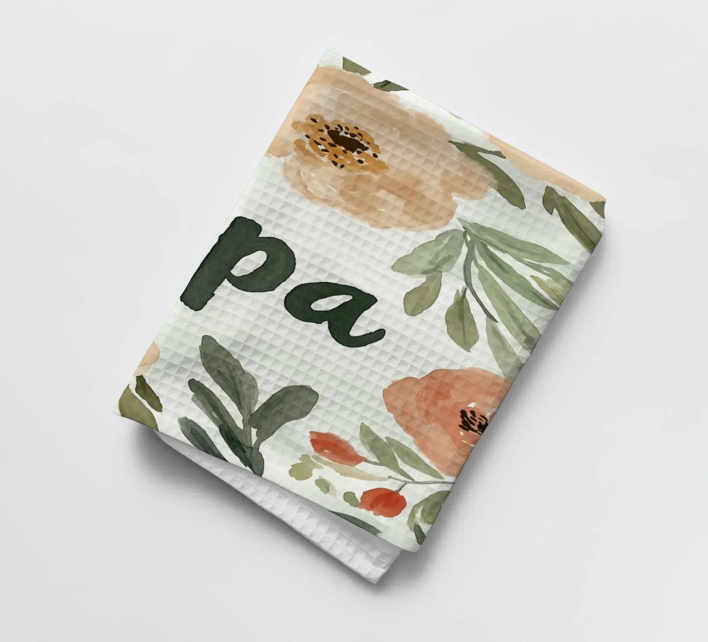 Opa (version 4) tea towel by treechild