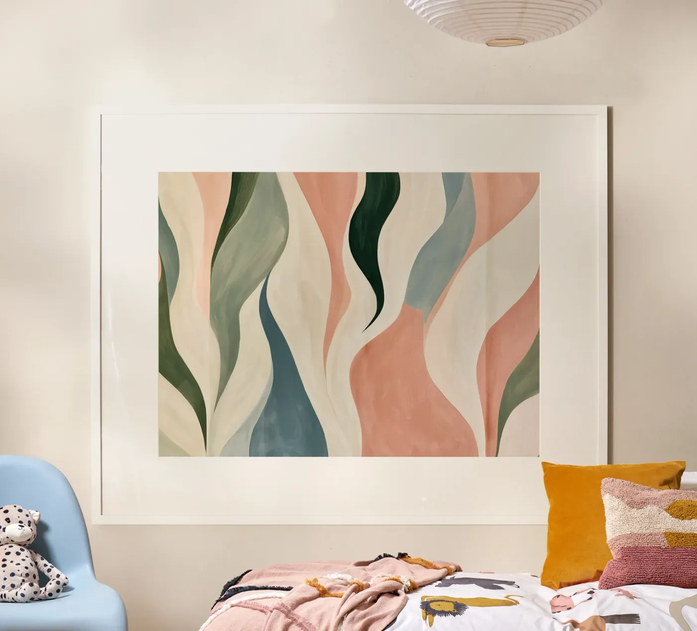 Organic Leaf Shape Rhythm poster da Hazia