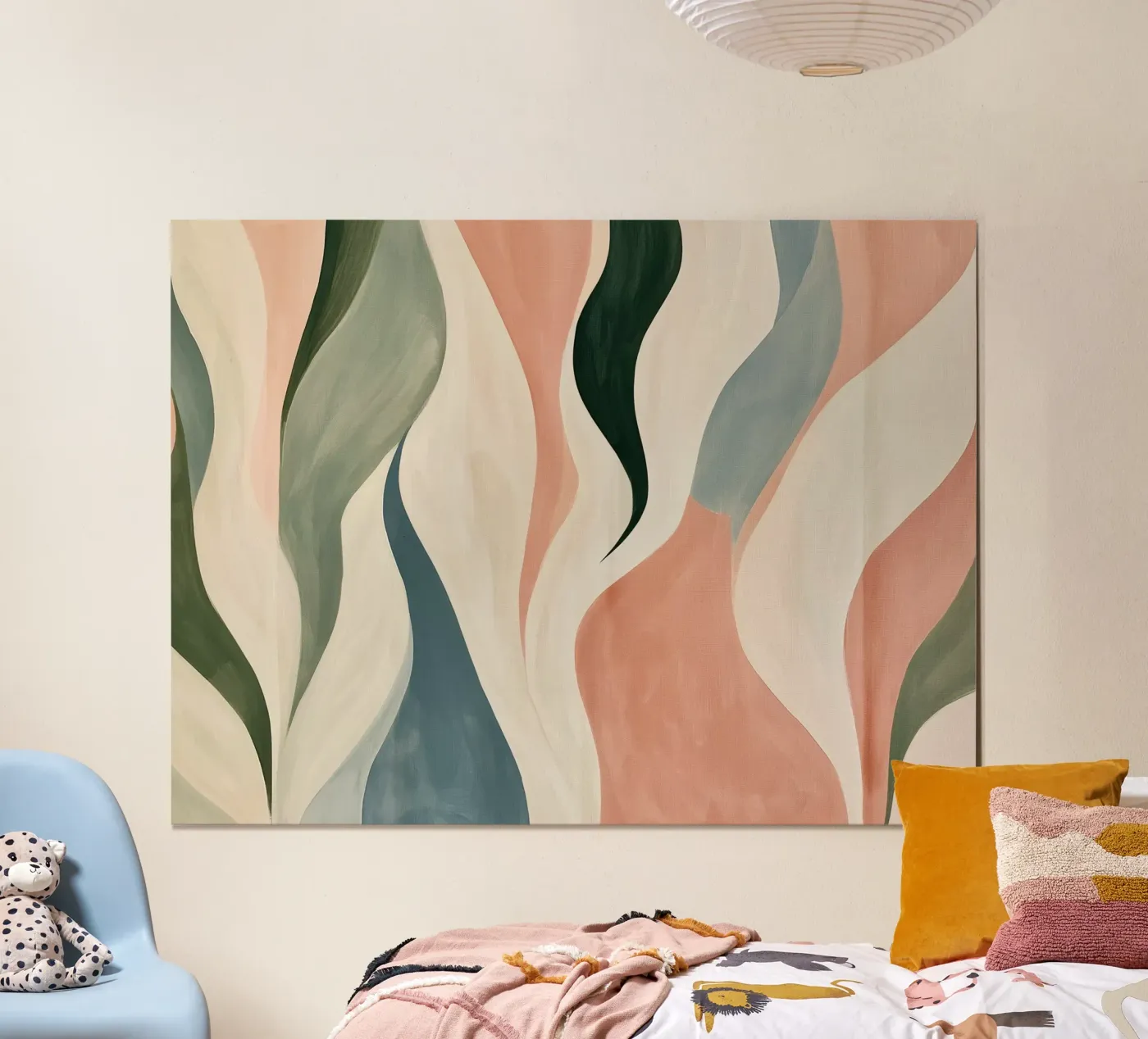 Organic Leaf Shape Rhythm poster da Hazia