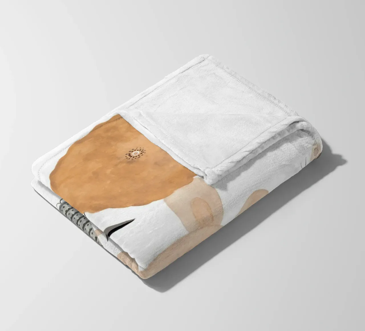 Claudia Voglhuber - Blumenmaus 01 coperta in pile da The Artcircle