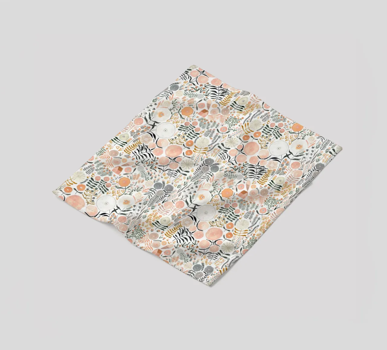 Claudia Voglhuber - Blumenmeer 02 coperta in pile da The Artcircle