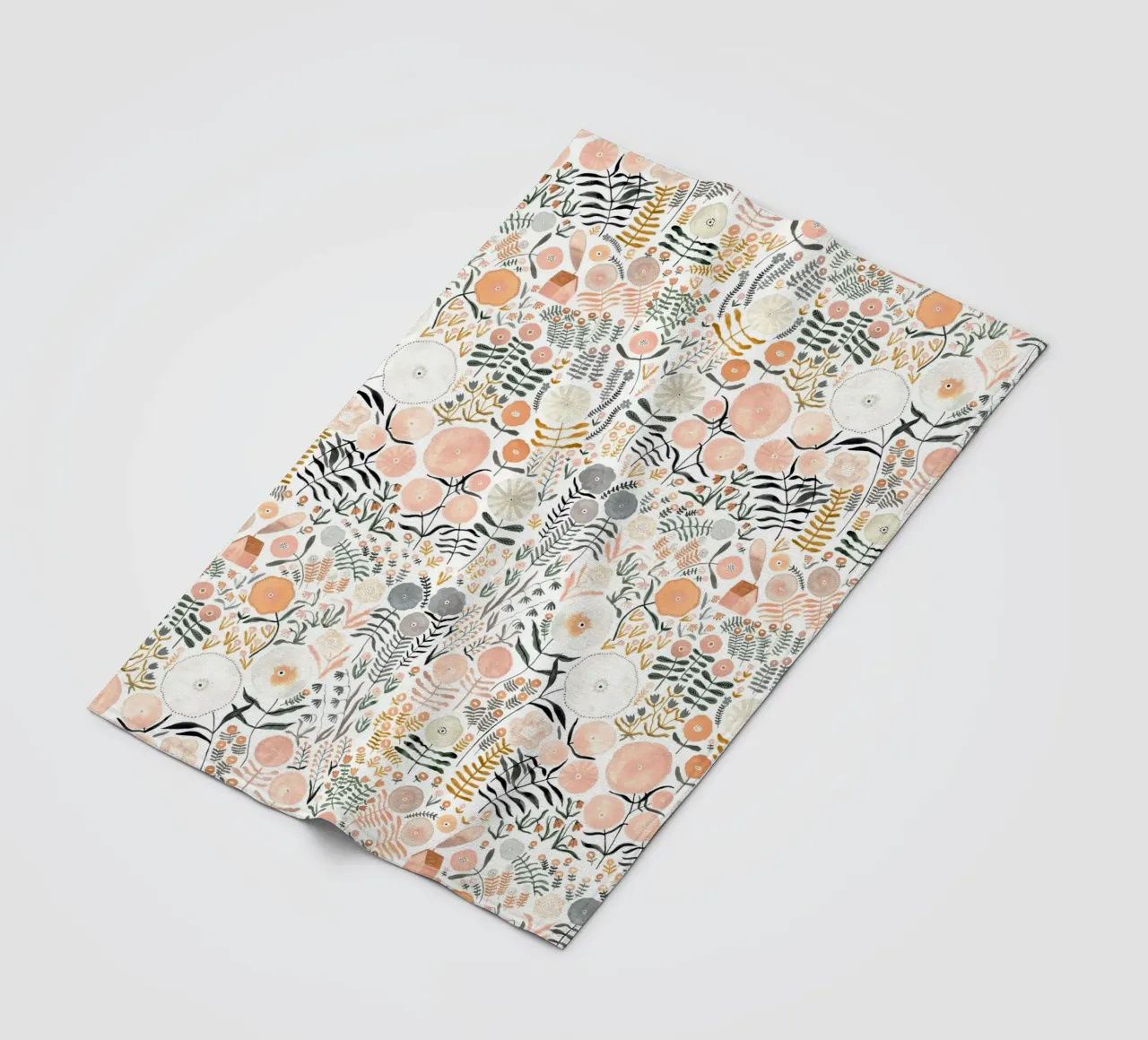 Claudia Voglhuber - Blumenmeer 02 coperta in pile da The Artcircle