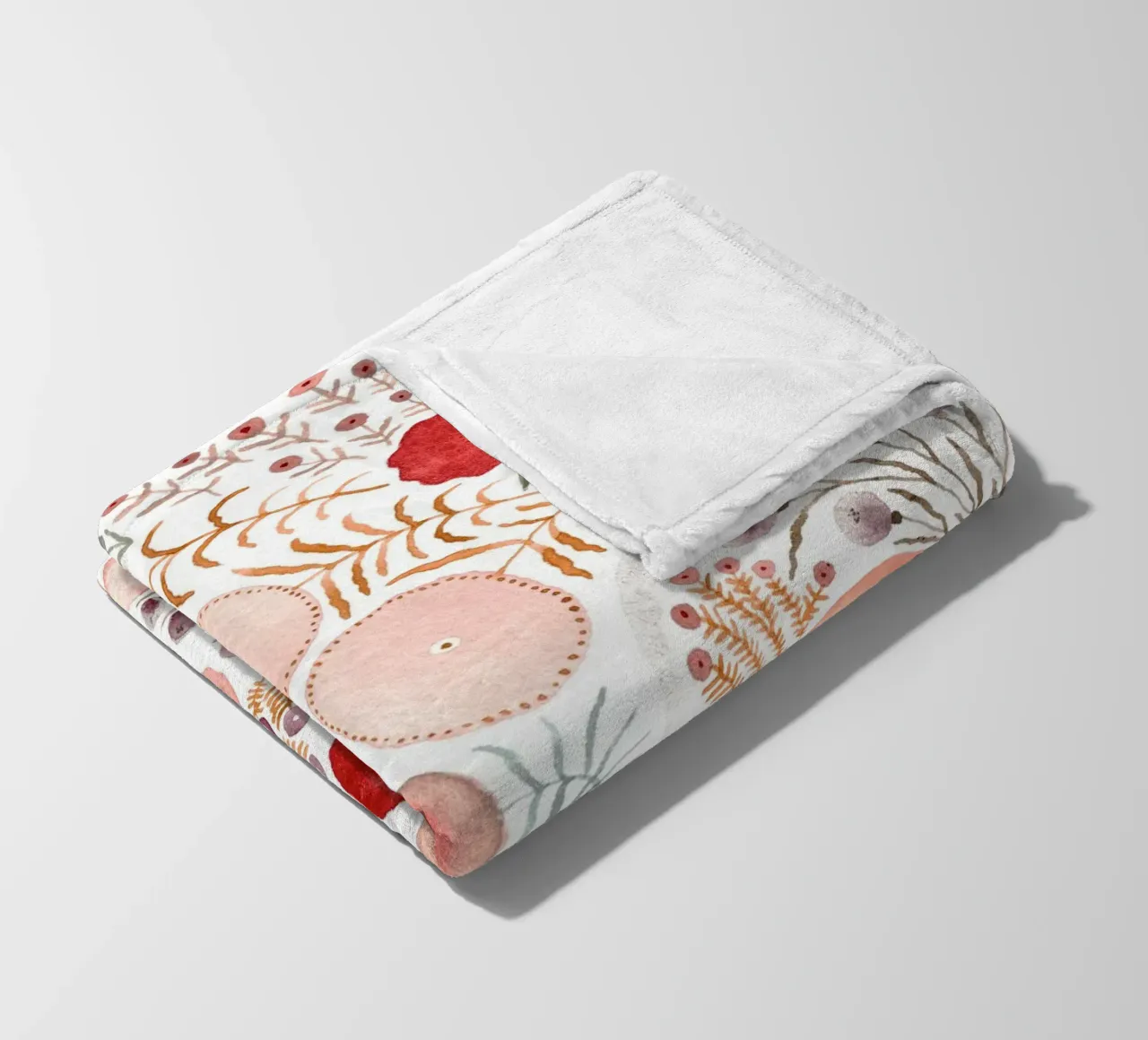 Claudia Voglhuber - Blumenmeer 03 coperta in pile da The Artcircle