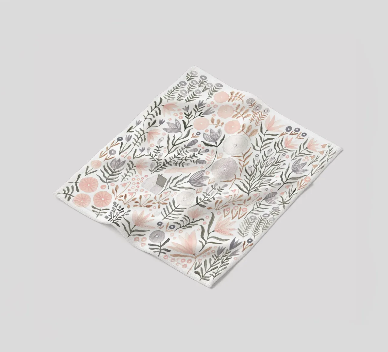 Claudia Voglhuber - Blumenmeer 05 coperta in pile da The Artcircle