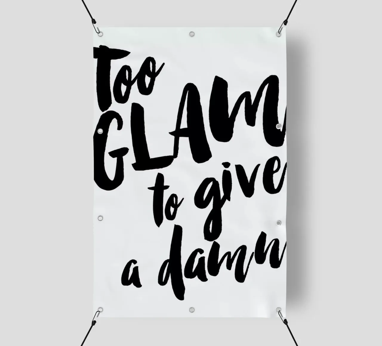 Too Glam telo in pvc da Maria Kritzas