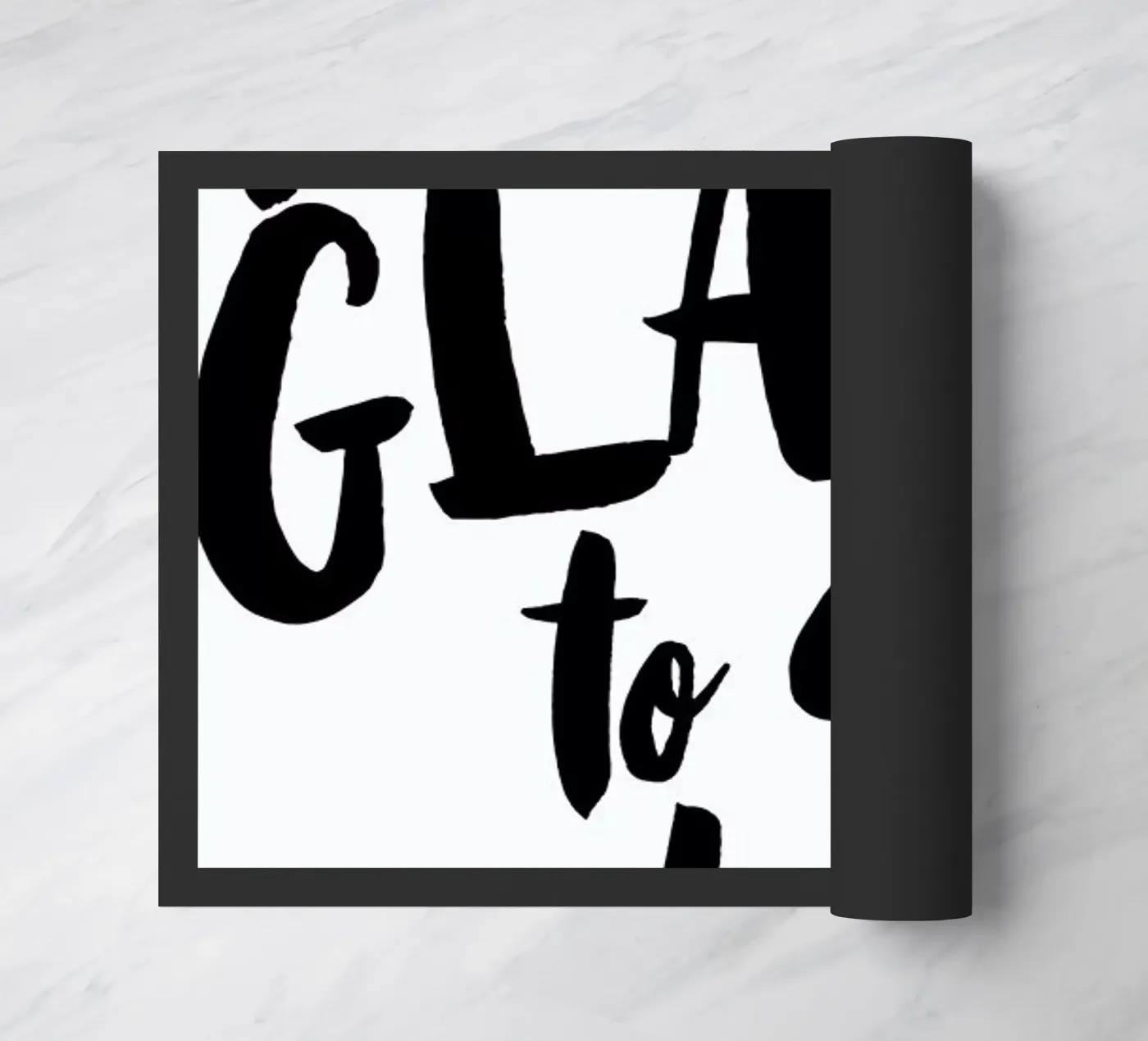 Too Glam Fußmatte von Maria Kritzas