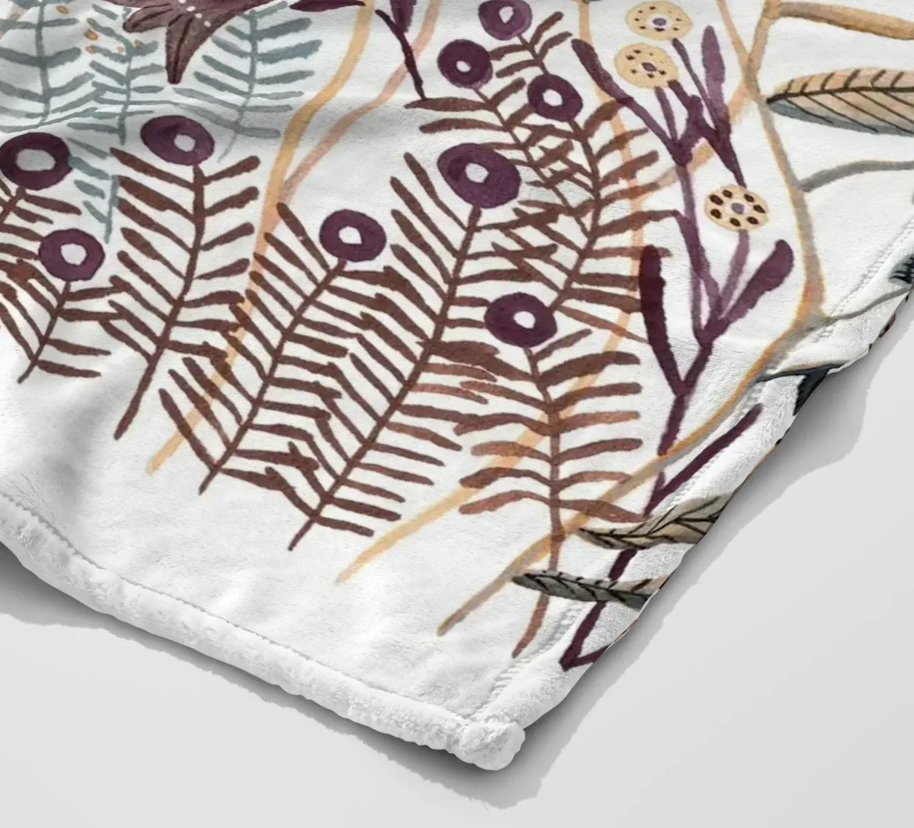 Claudia Voglhuber - Blumenmeer 06 coperta in pile da The Artcircle