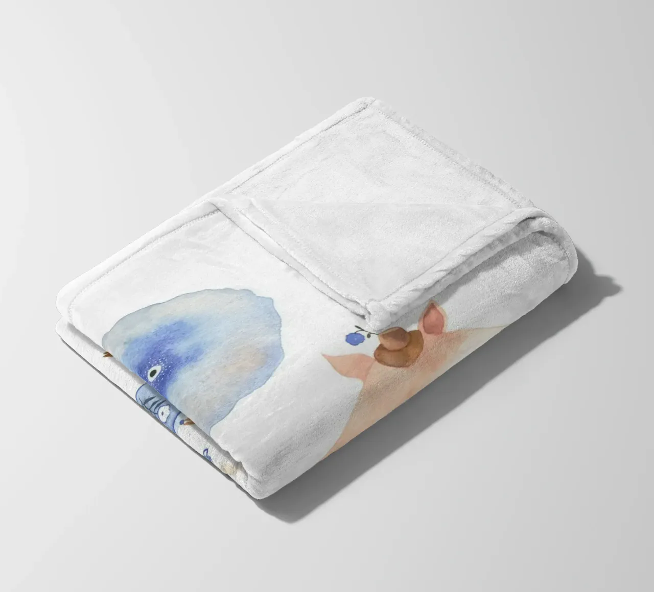 Claudia Voglhuber - Blumige Teezeit coperta in pile da The Artcircle