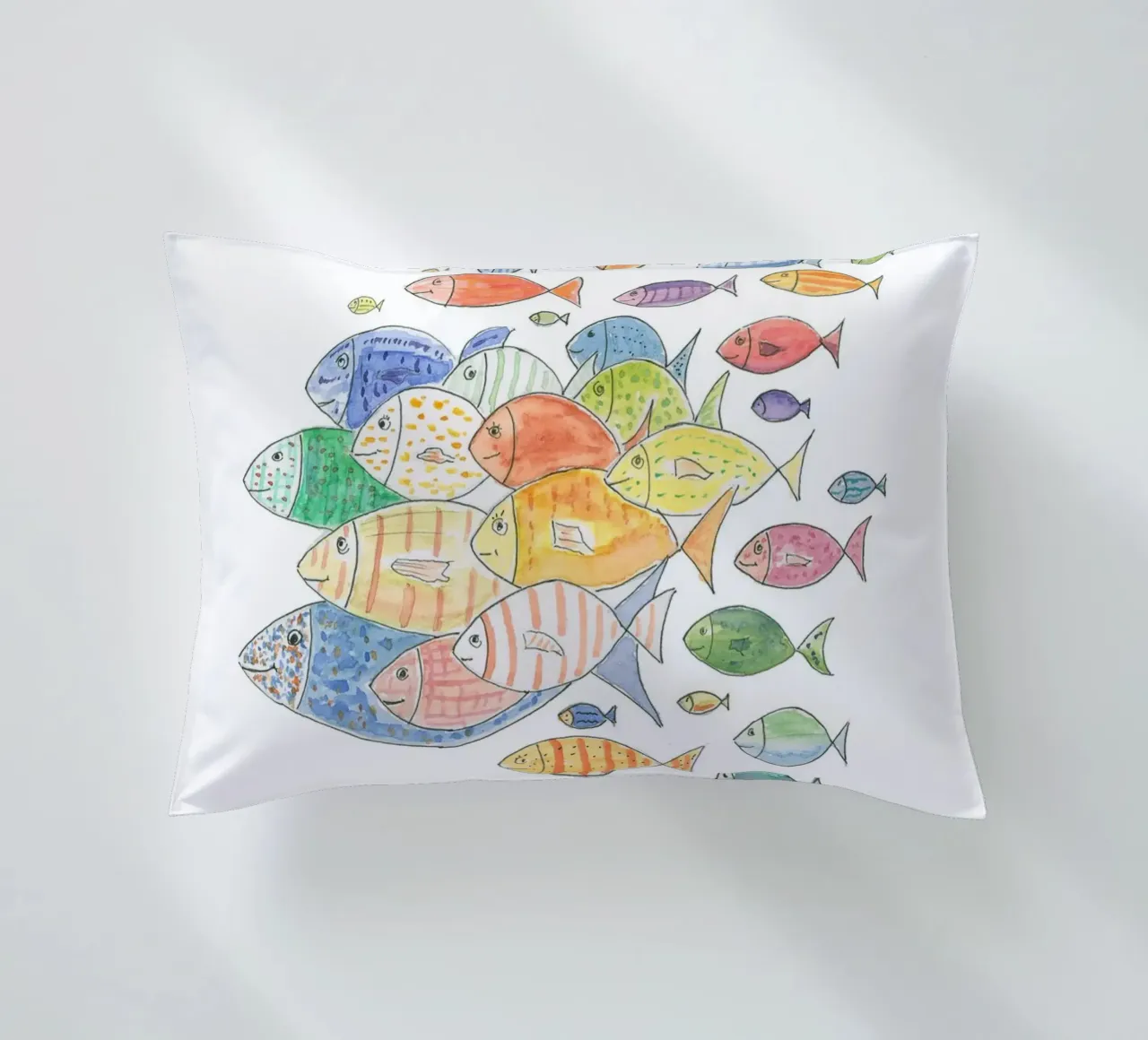 Pesce vivo cuscino da Barbara Buderath Illustrationen