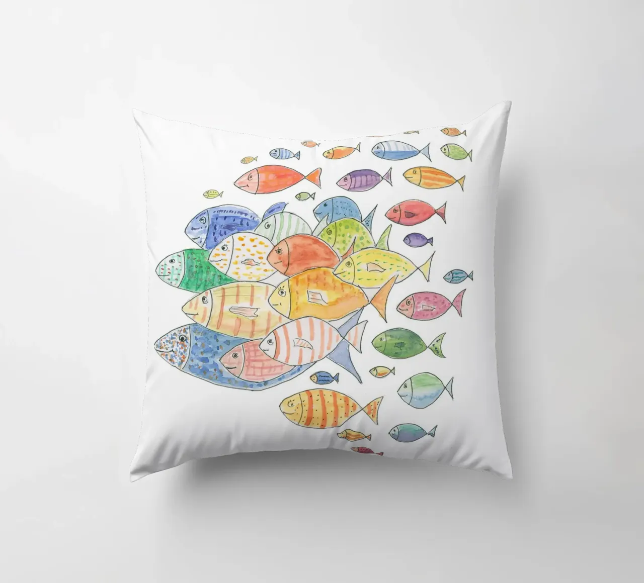 Pesce vivo cuscino da Barbara Buderath Illustrationen