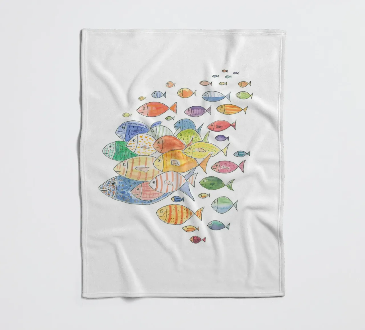 Pesce vivo coperta in pile da Barbara Buderath Illustrationen