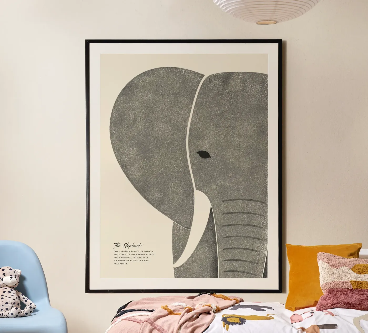 Der Elefant poster by Ohkimiko