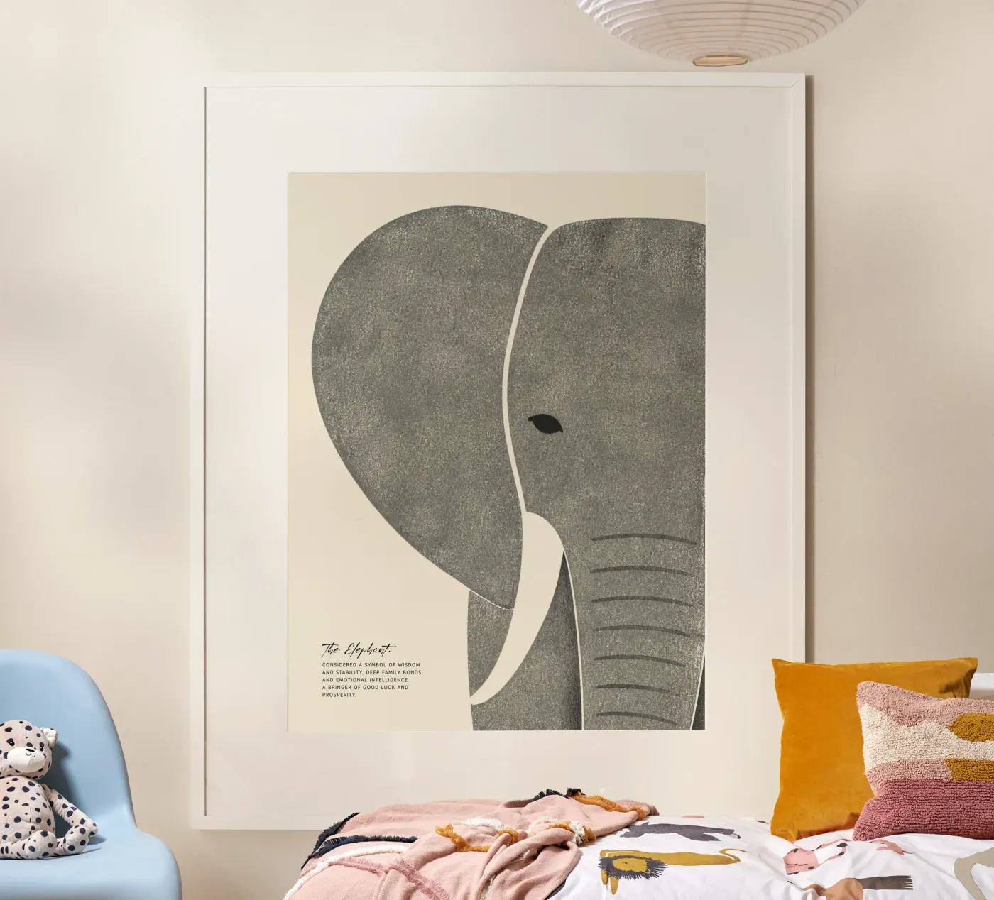 Der Elefant poster by Ohkimiko