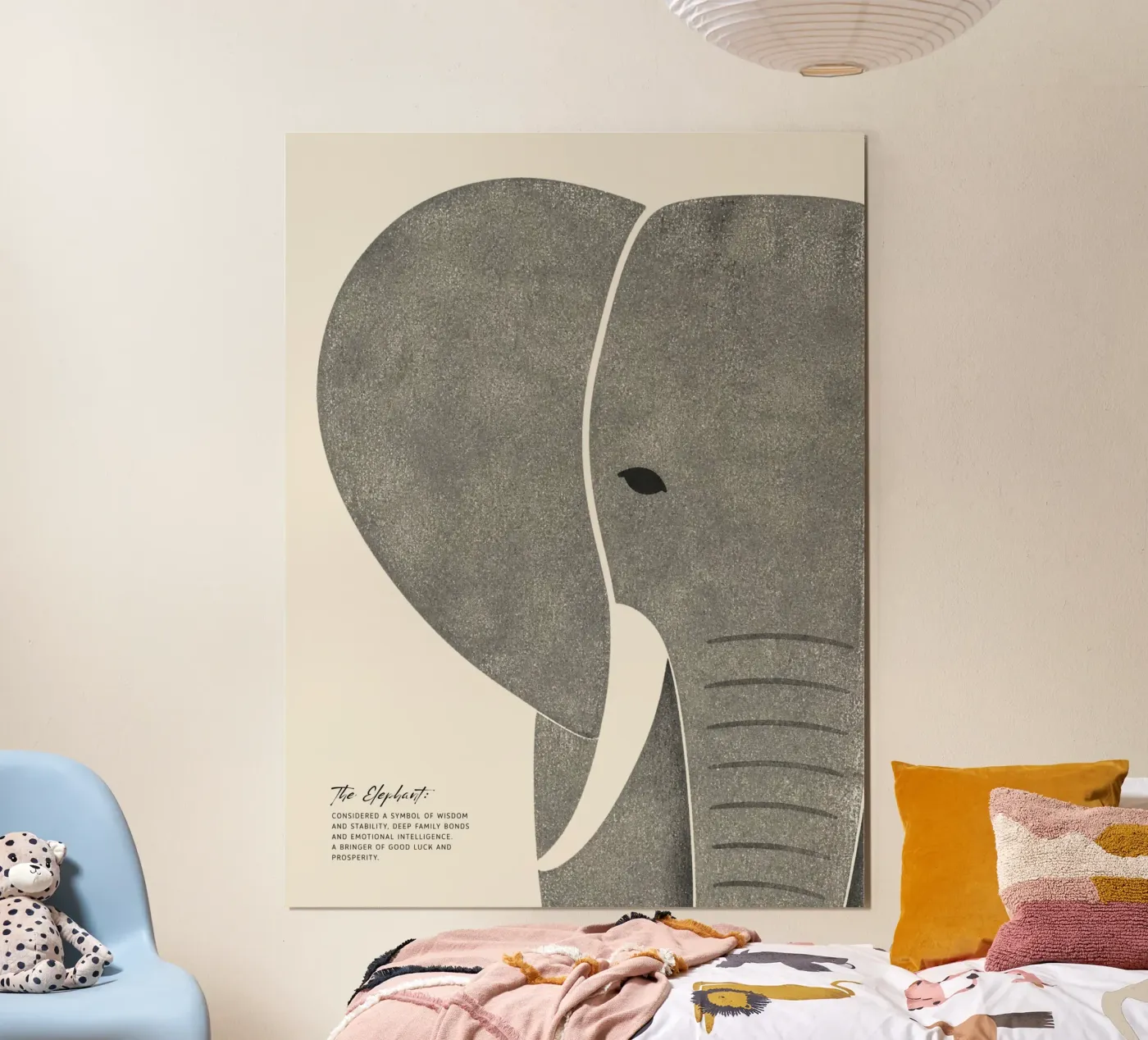 Der Elefant poster by Ohkimiko
