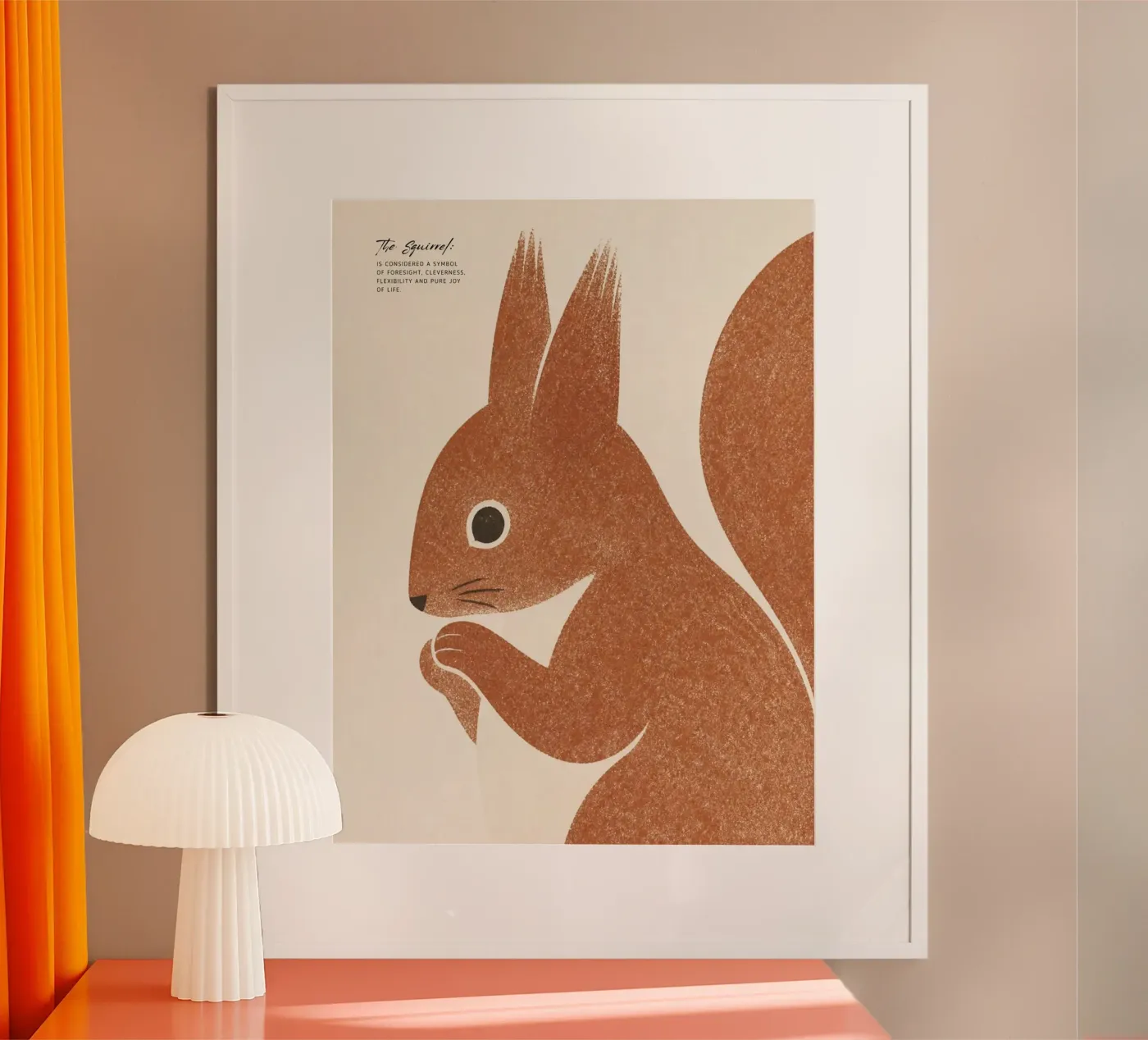 Das Eichhörnchen poster by Ohkimiko