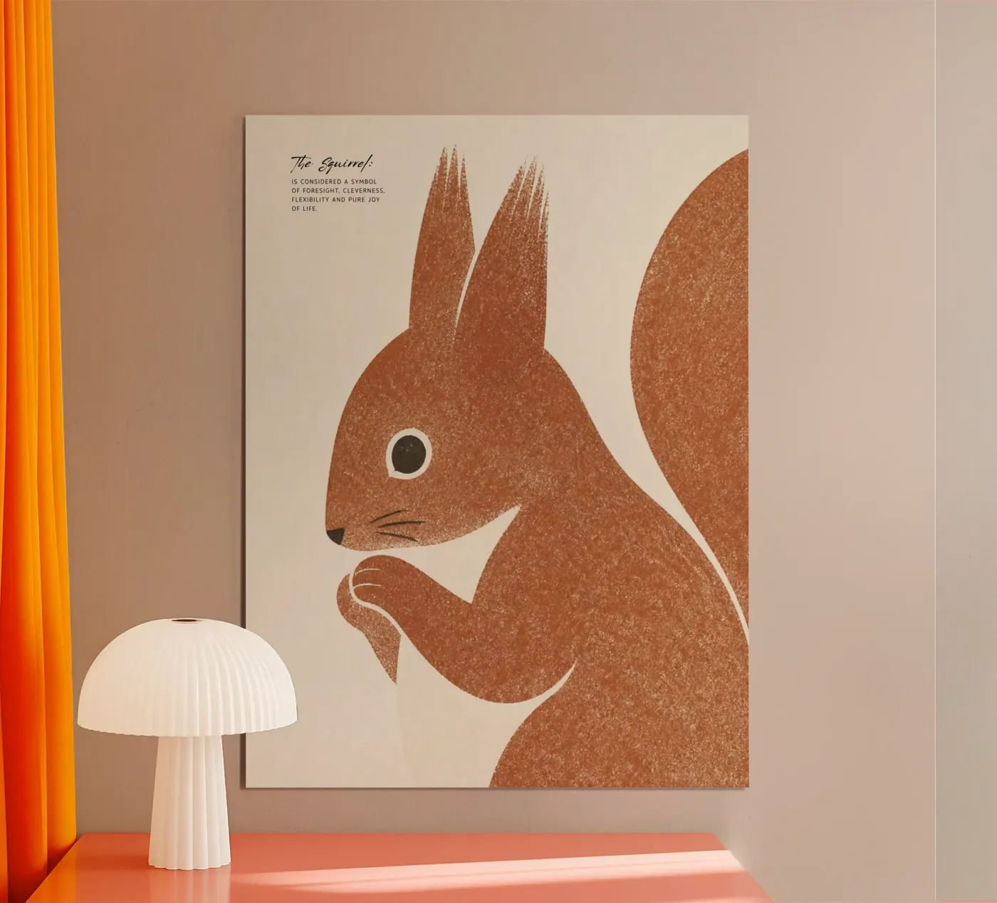 Das Eichhörnchen poster by Ohkimiko