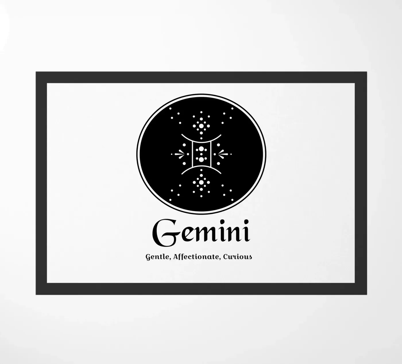 Gemini deurmat van Kiroiharu