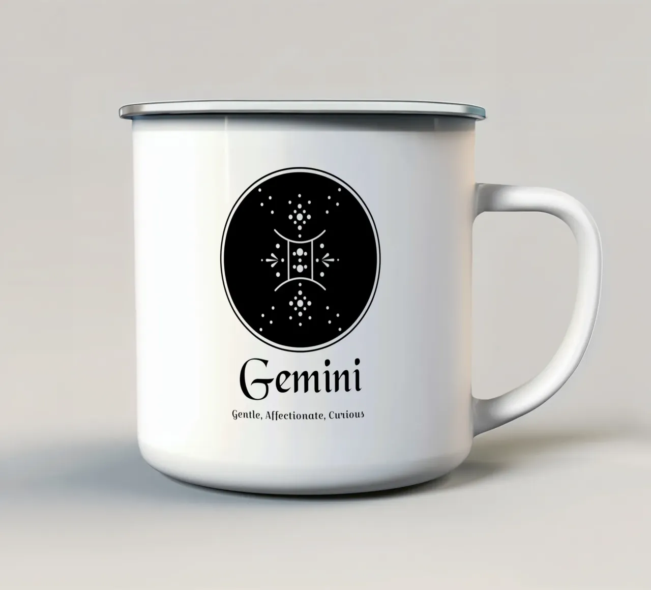 Gemelli tazza in smalto da Kiroiharu