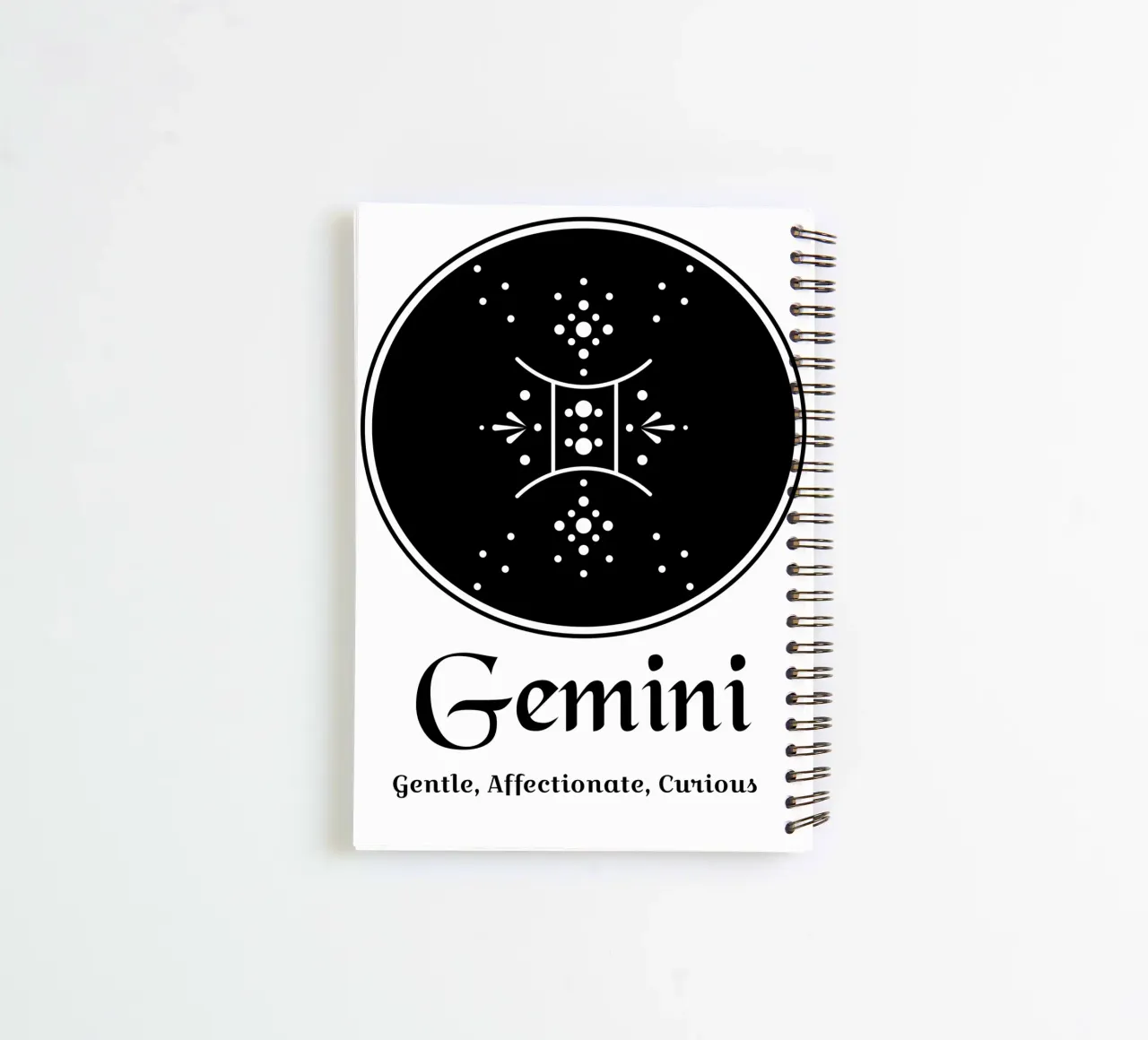 Gemini spiral notebook by Kiroiharu