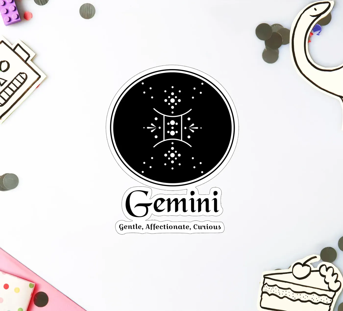 Gemini sticker by Kiroiharu