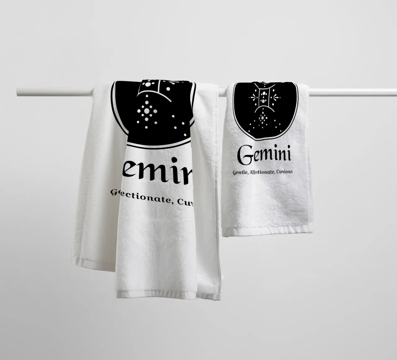 Gemini towel by Kiroiharu