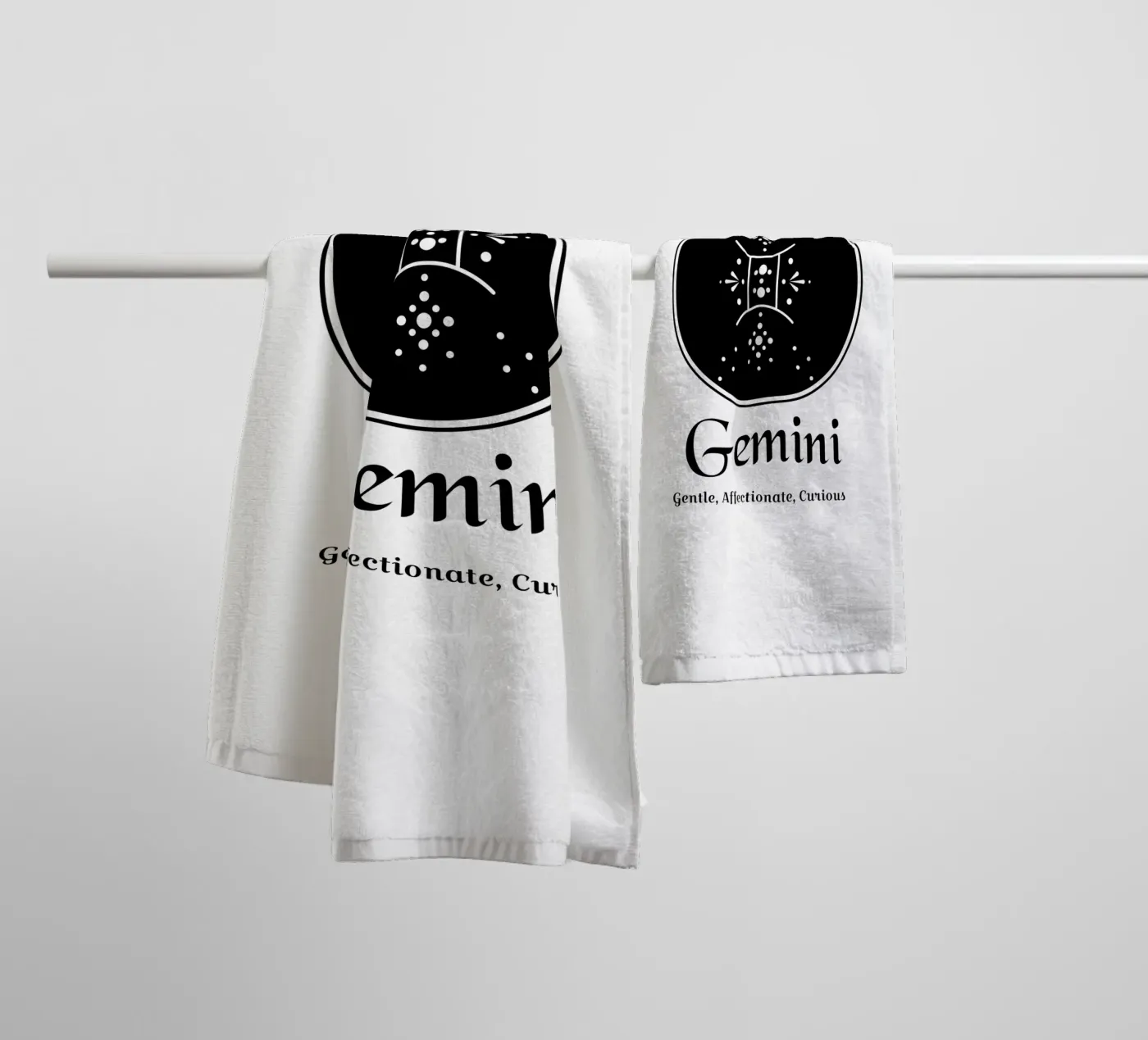 Gemini towel by Kiroiharu