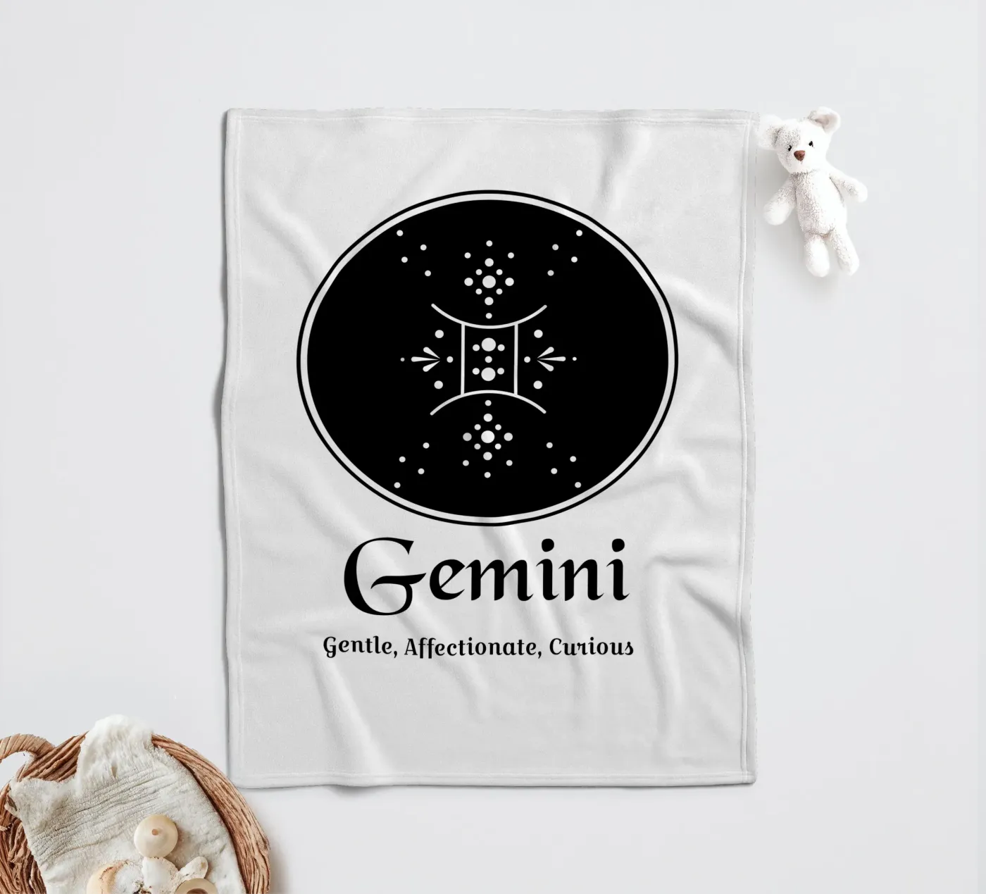 Tweelingen fleecedeken van Kiroiharu