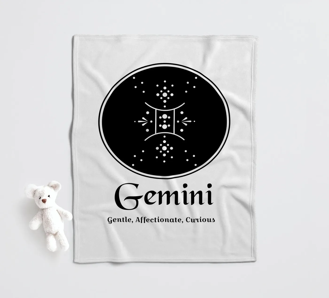 Tweelingen fleecedeken van Kiroiharu