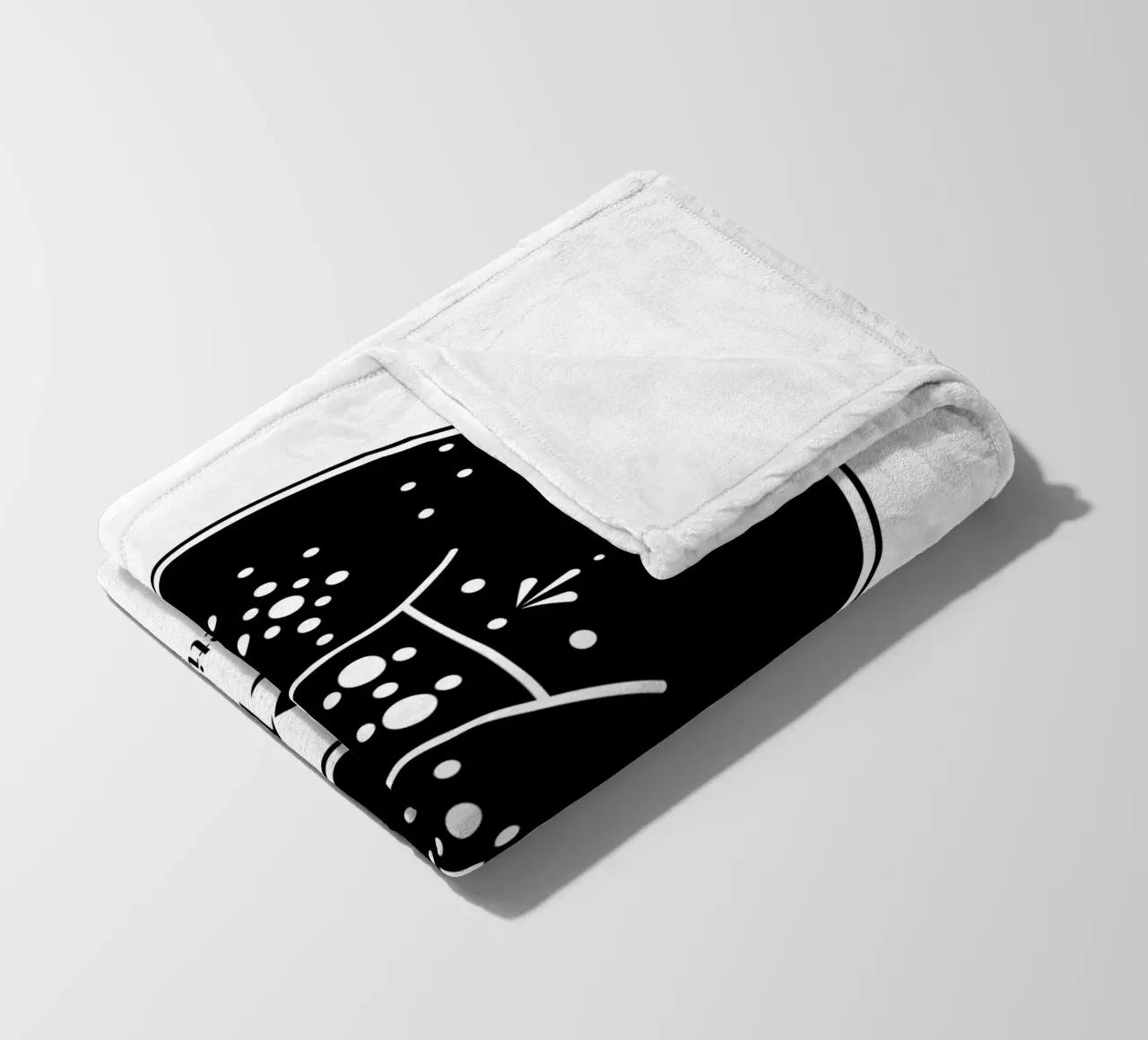 Gemini fleece blanket by Kiroiharu