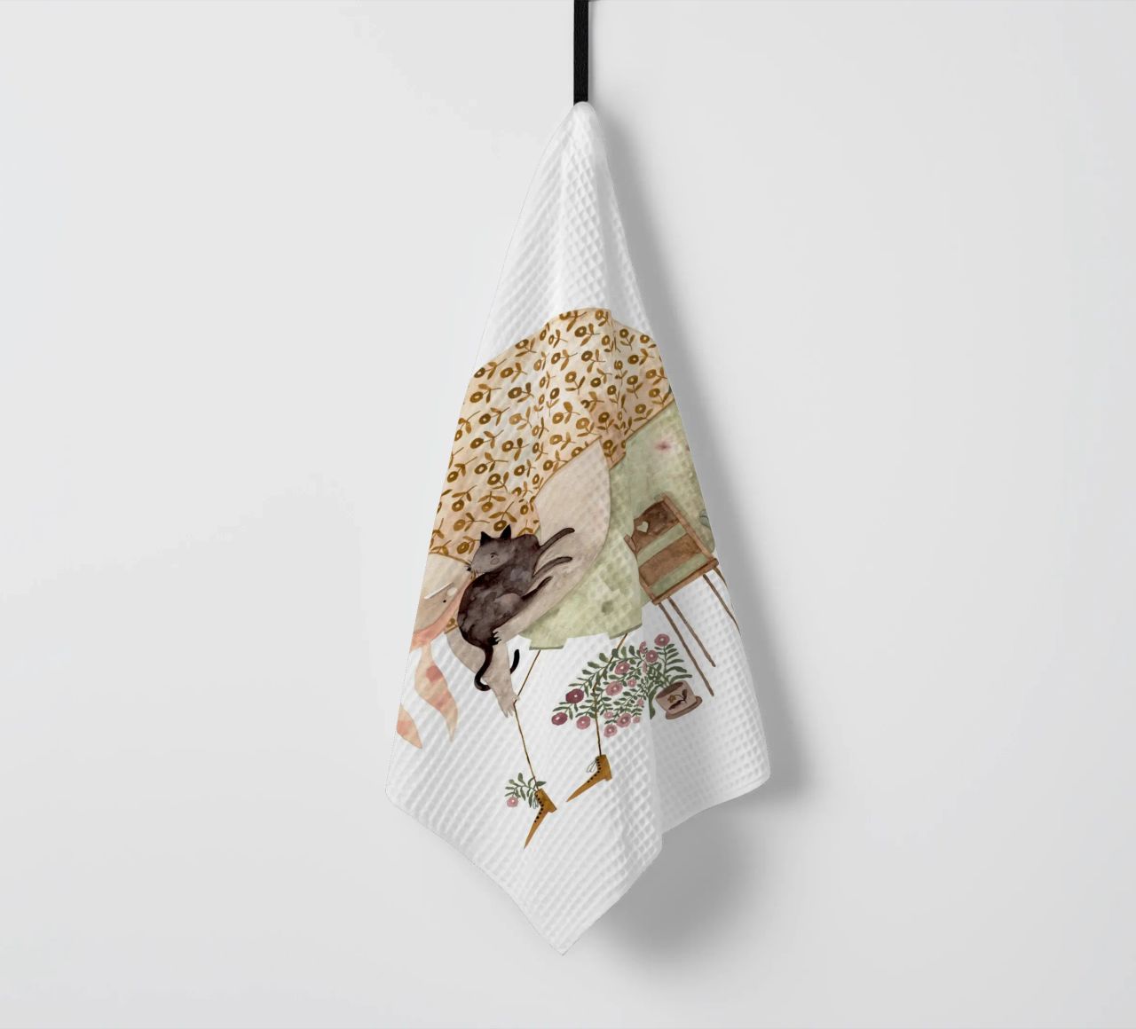 Claudia Voglhuber - Cat Lover canovaccio da cucina da The Artcircle