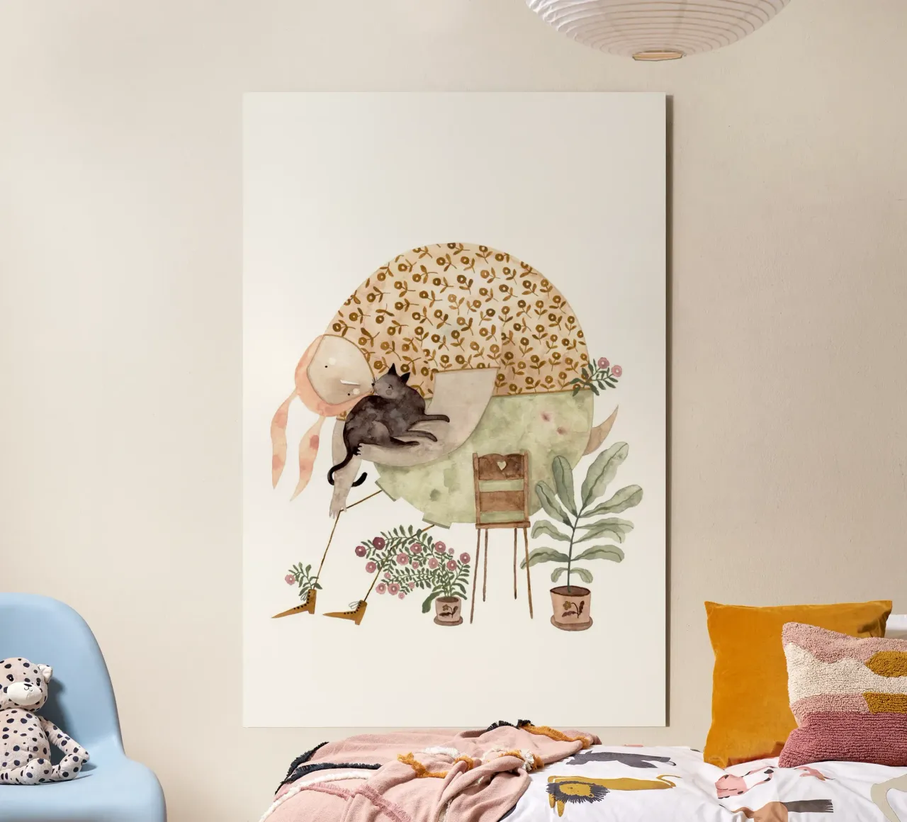 Claudia Voglhuber - Cat Lover alluminio dibond da The Artcircle
