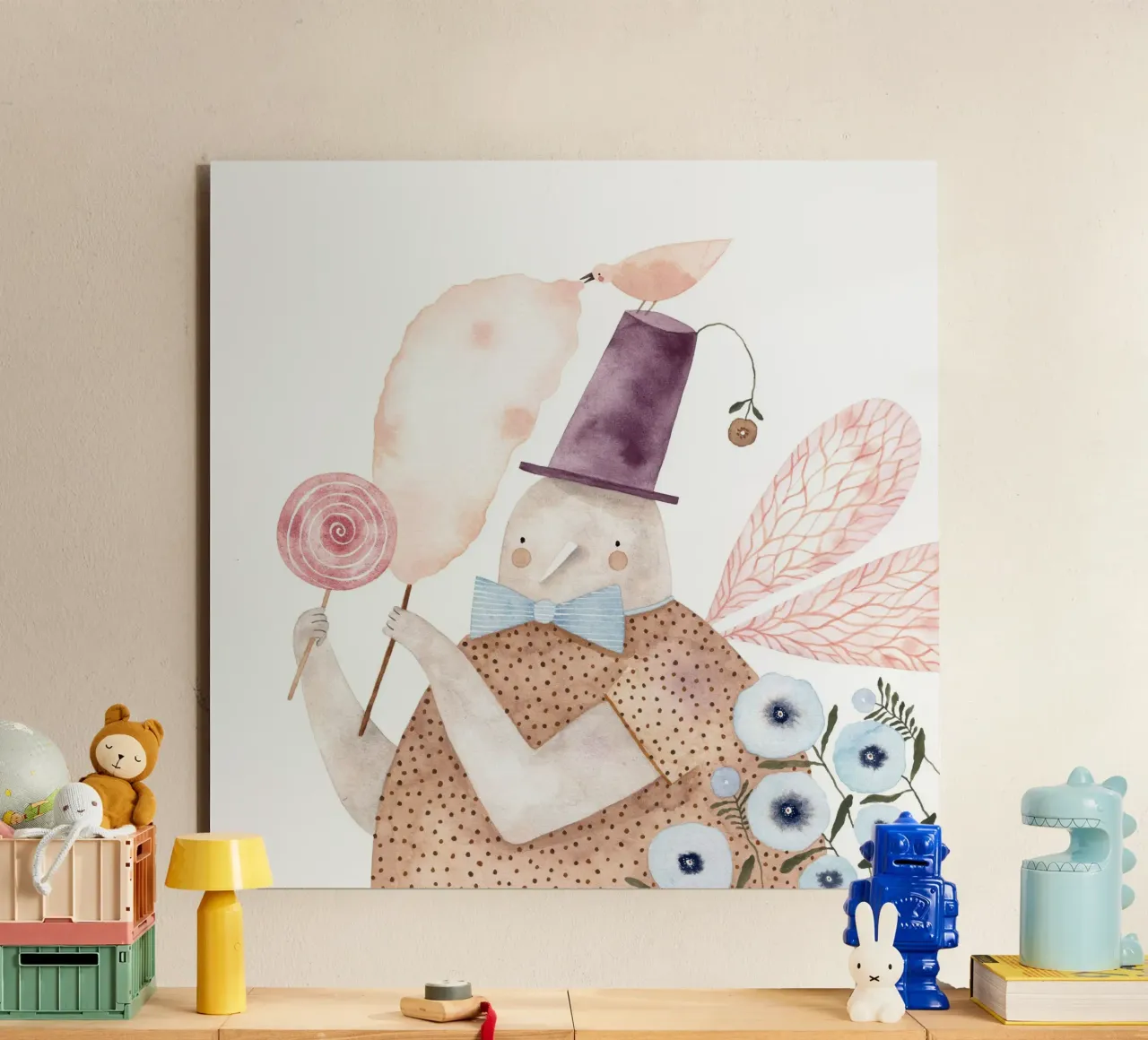 Claudia Voglhuber - Zuckerwatte alluminio dibond da The Artcircle