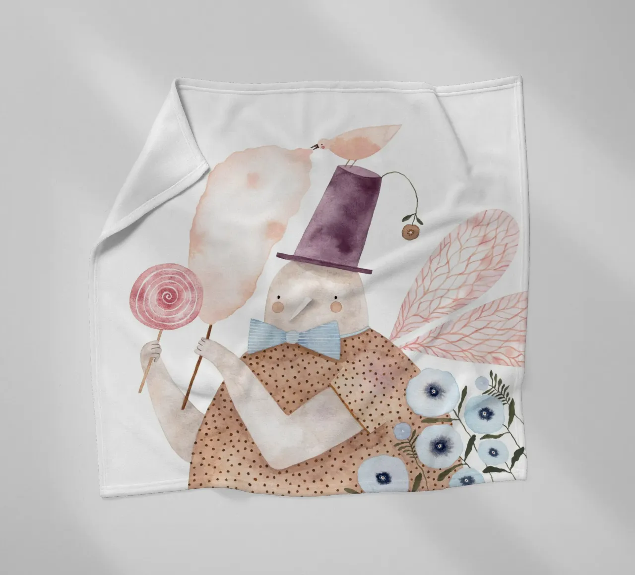 Claudia Voglhuber - Zuckerwatte coperta in pile da The Artcircle