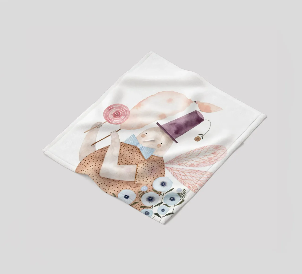 Claudia Voglhuber - Zuckerwatte coperta in pile da The Artcircle