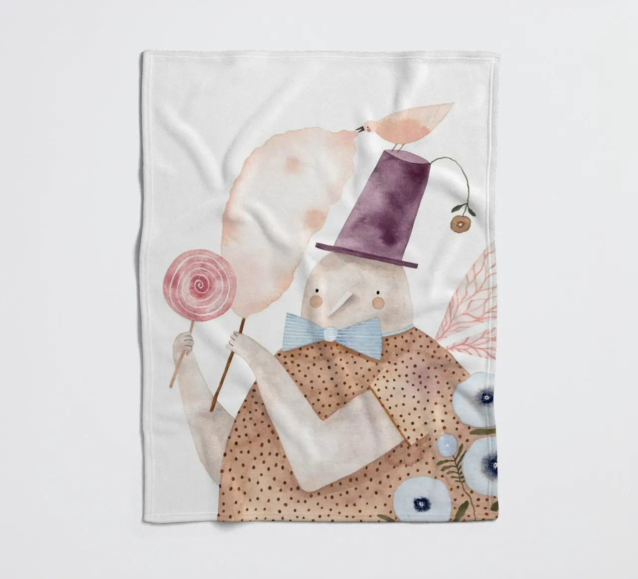 Claudia Voglhuber - Zuckerwatte coperta in pile da The Artcircle