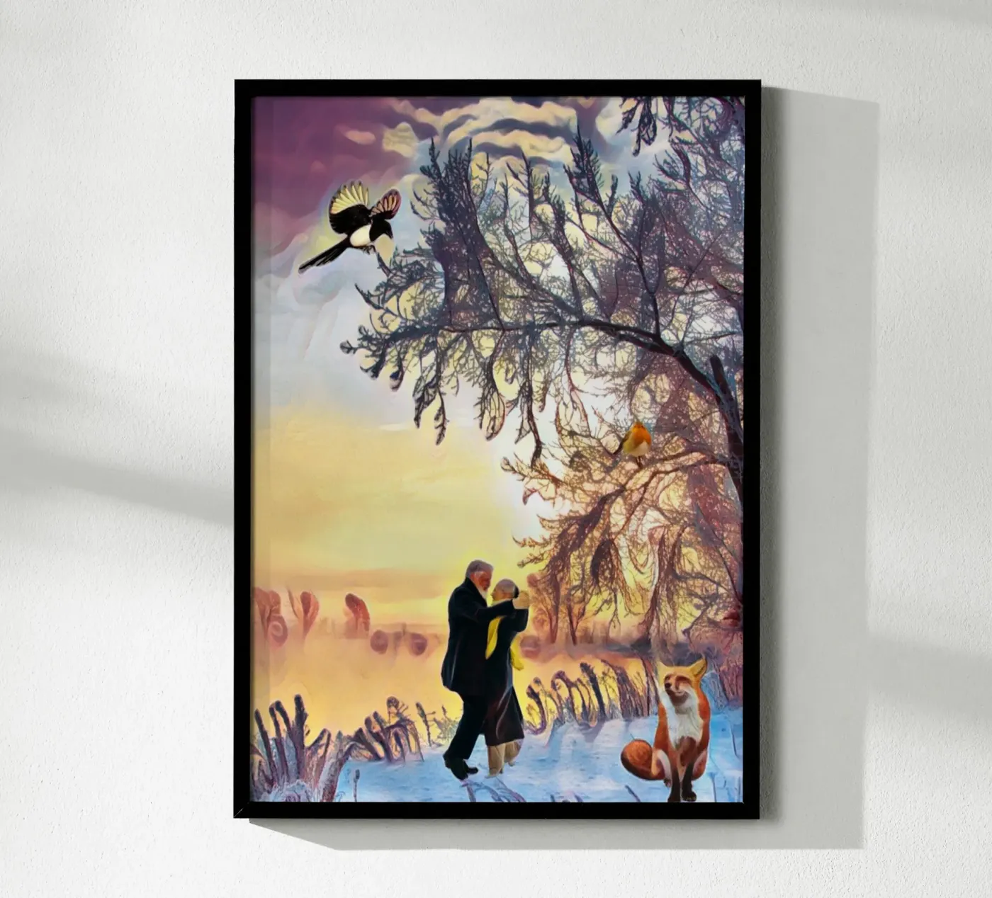 Winter magic poster by The Crows Perspective