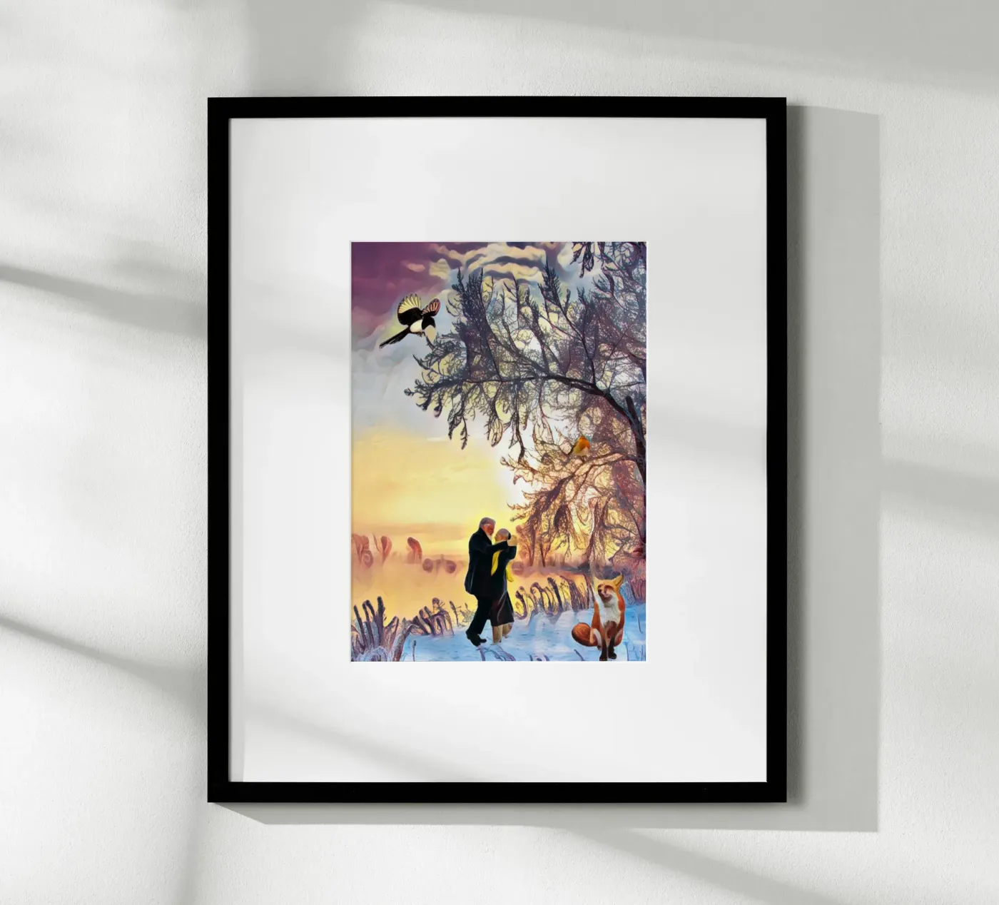 Winter magic poster by The Crows Perspective