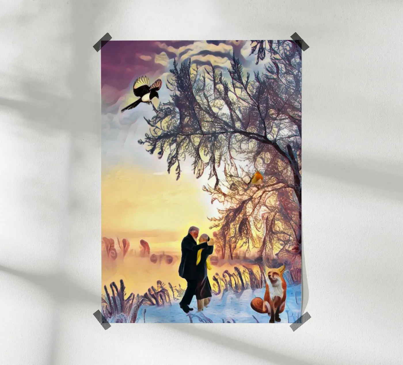 Winter magic poster by The Crows Perspective