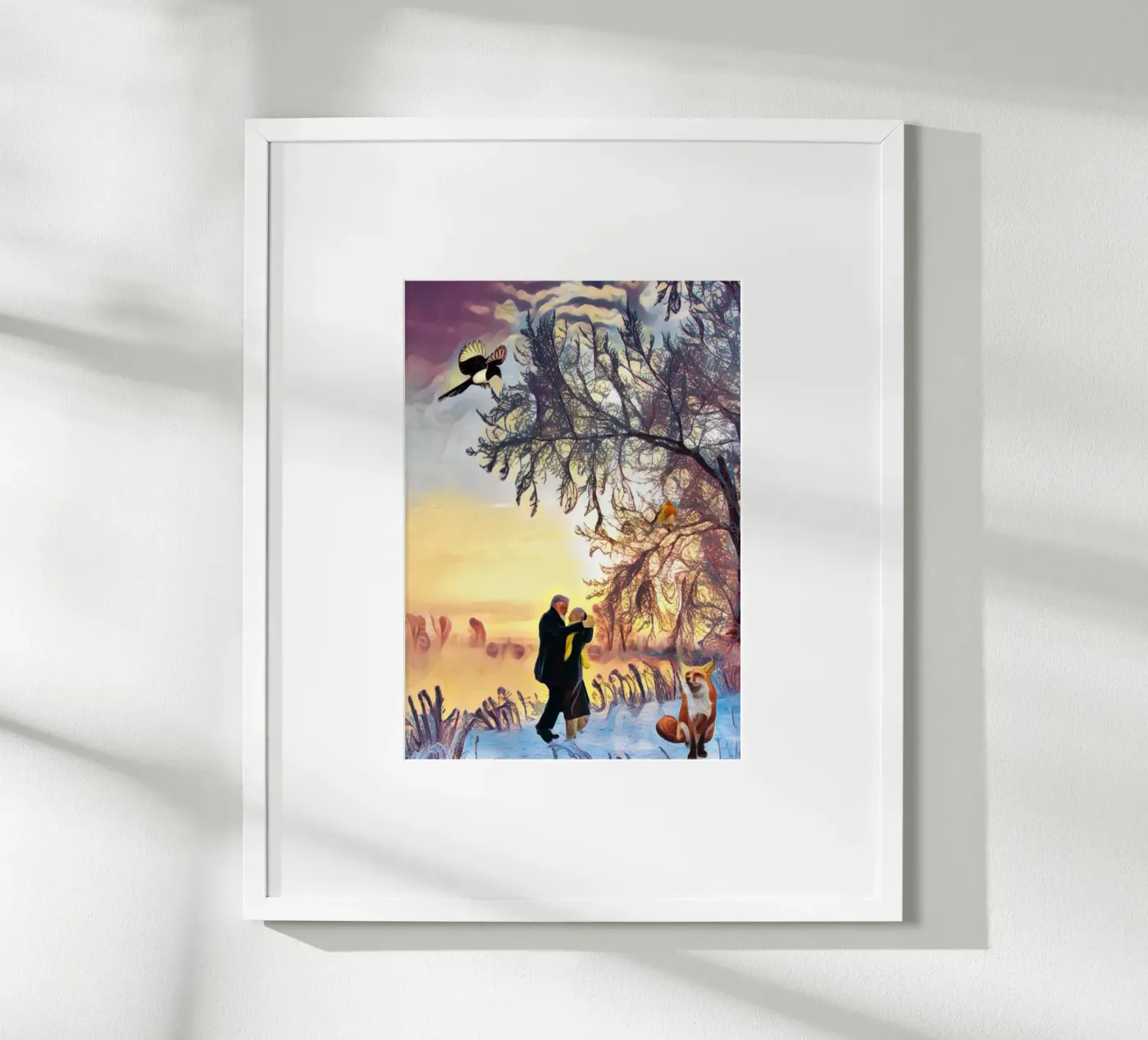 Winter magic poster by The Crows Perspective