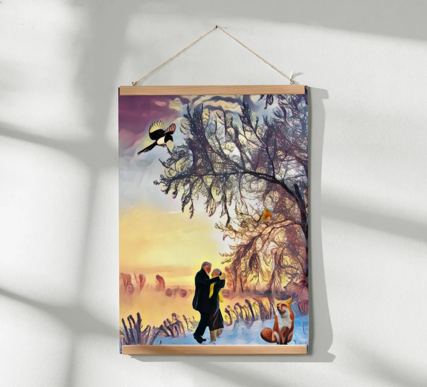 Winter magic poster by The Crows Perspective
