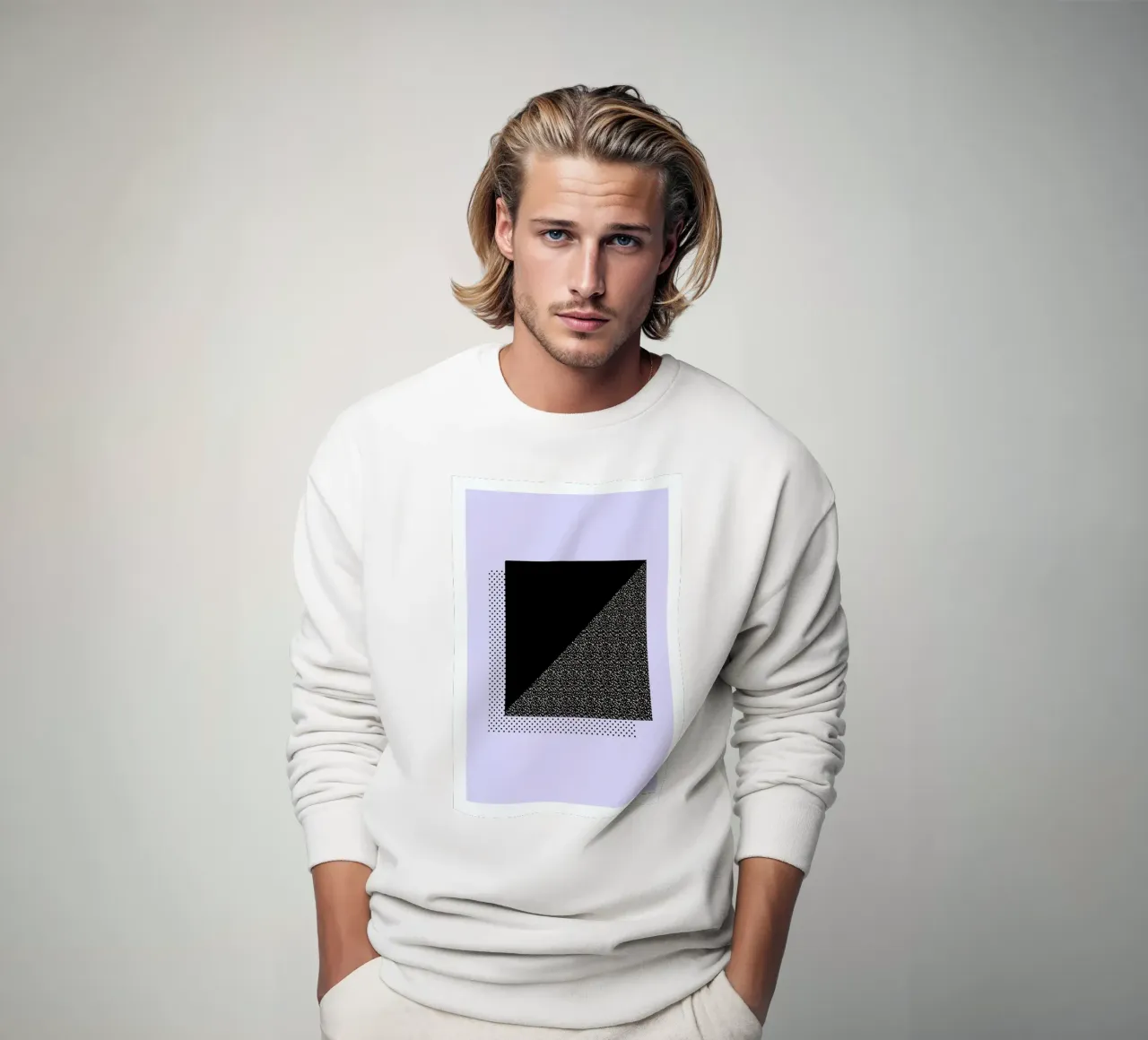 Abstract 2 felpa da The Wall Shop