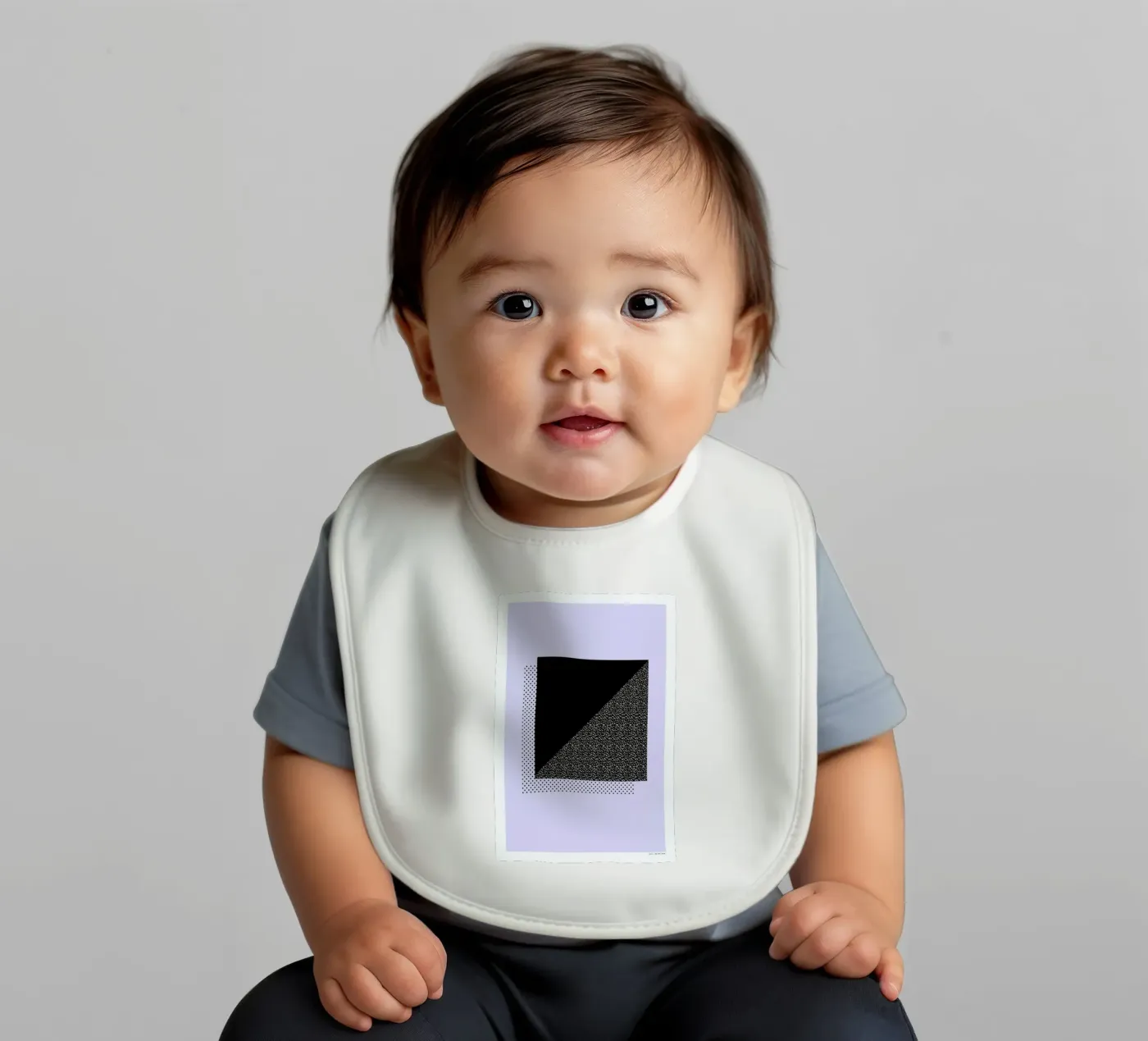 Abstract 2 baby slabbetje van The Wall Shop