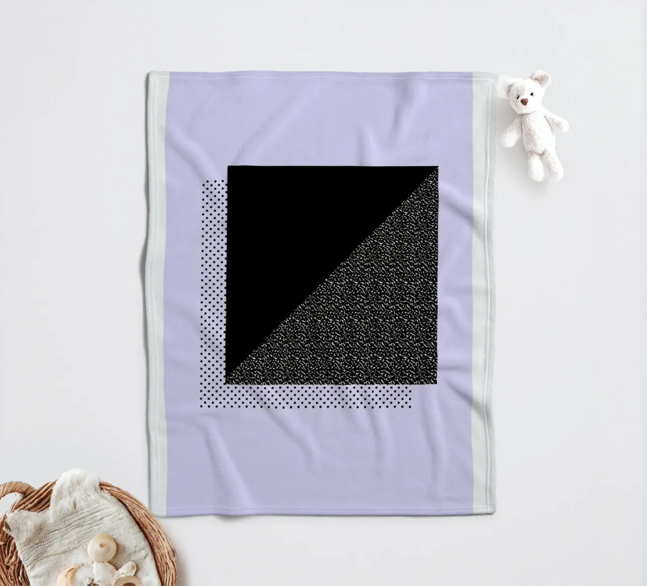 Abstract 2 coperta in pile da The Wall Shop