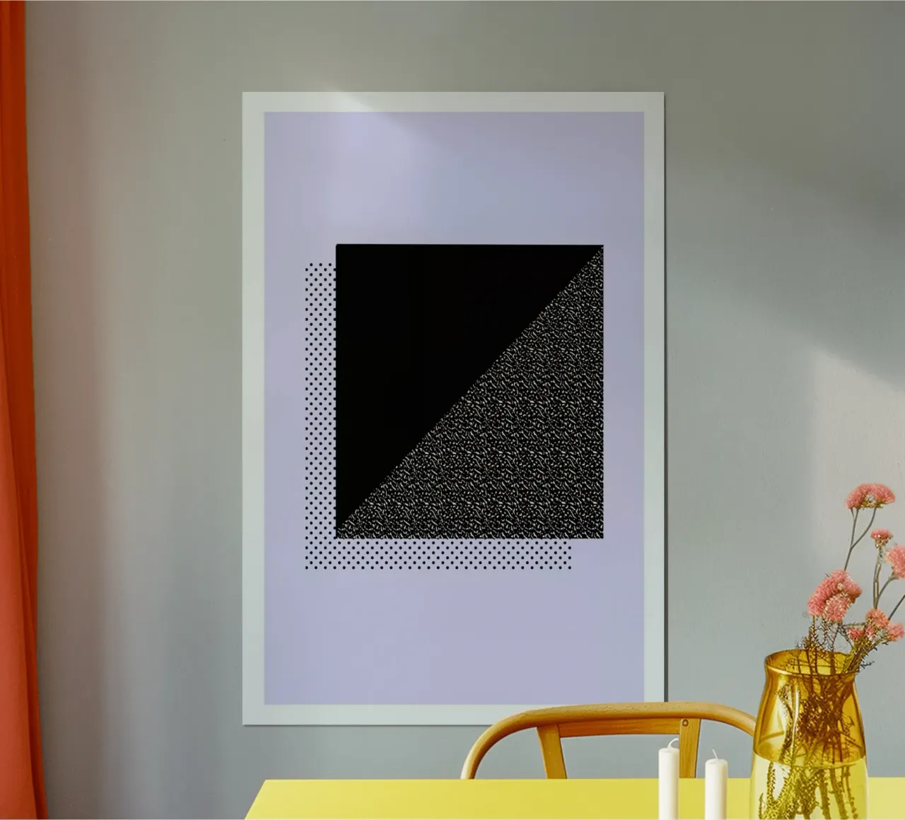 Abstract 2 poster da The Wall Shop