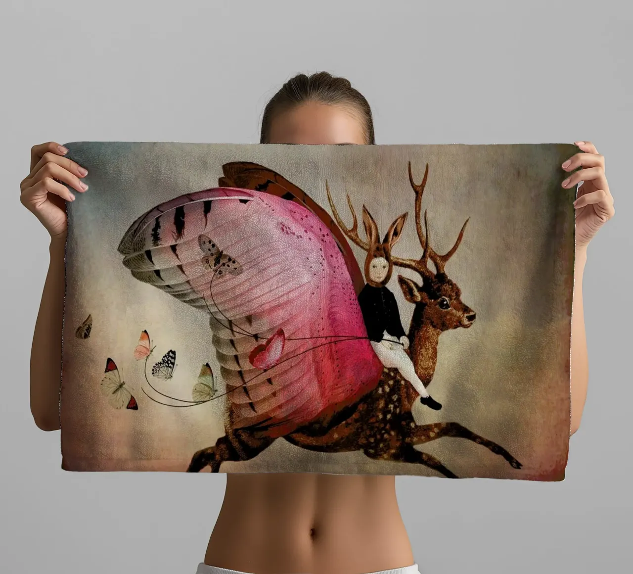 Enjoy The Ride asciugamano da bagno da Catrin Welz-Stein